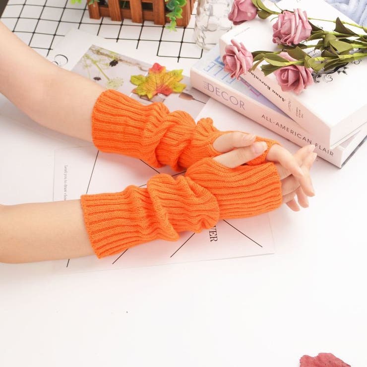 アームウォーマー 指なし手袋 ロング | PlusNao | 詳細画像6 