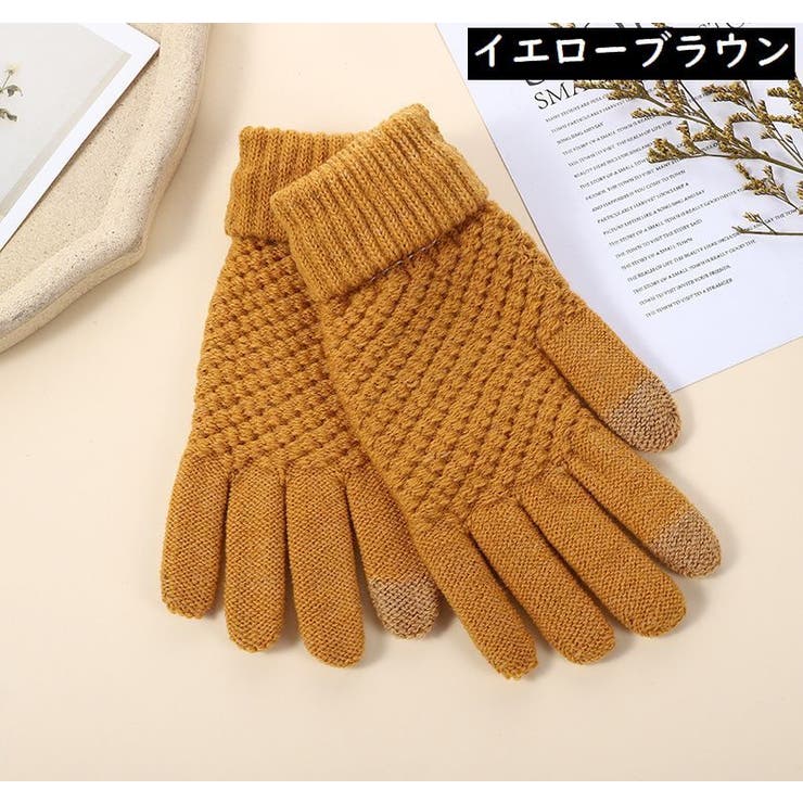 ニット手袋 グローブ レディース | PlusNao | 詳細画像16 