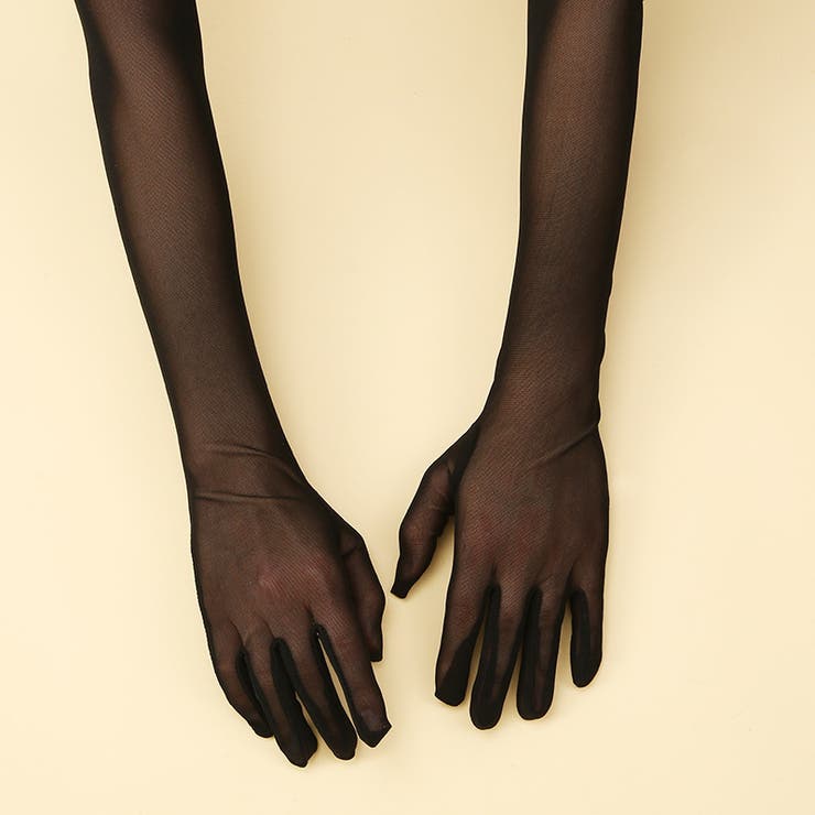 ロンググローブ ロング手袋 肘上丈 | PlusNao | 詳細画像4 