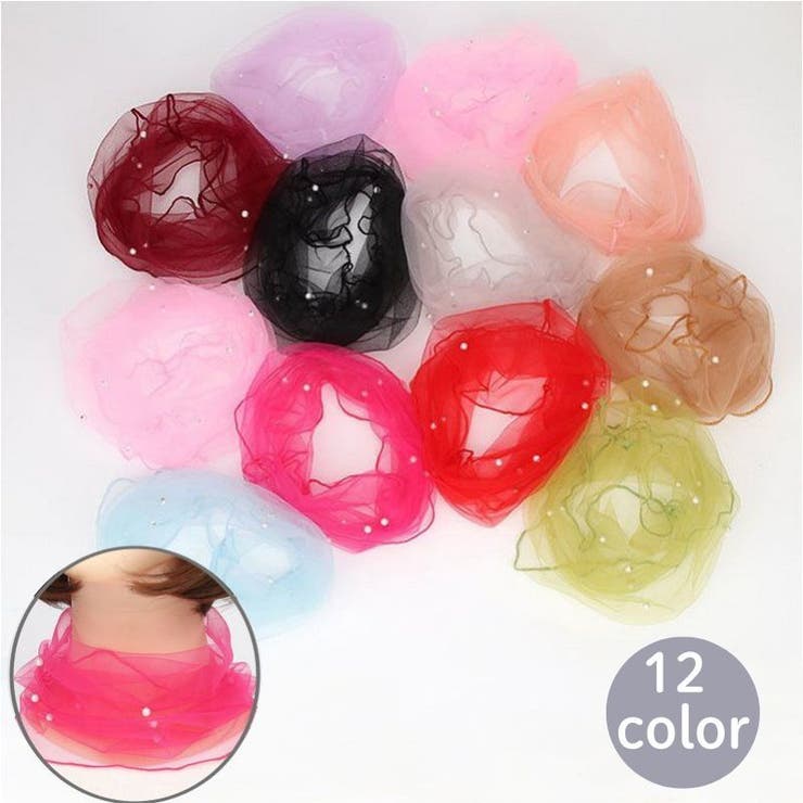 スカーフ レース ネックカバー | PlusNao | 詳細画像1 