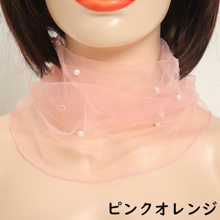 スカーフ レース ネックカバー | PlusNao | 詳細画像15 