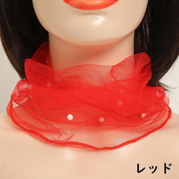 スカーフ レース ネックカバー | PlusNao | 詳細画像8 
