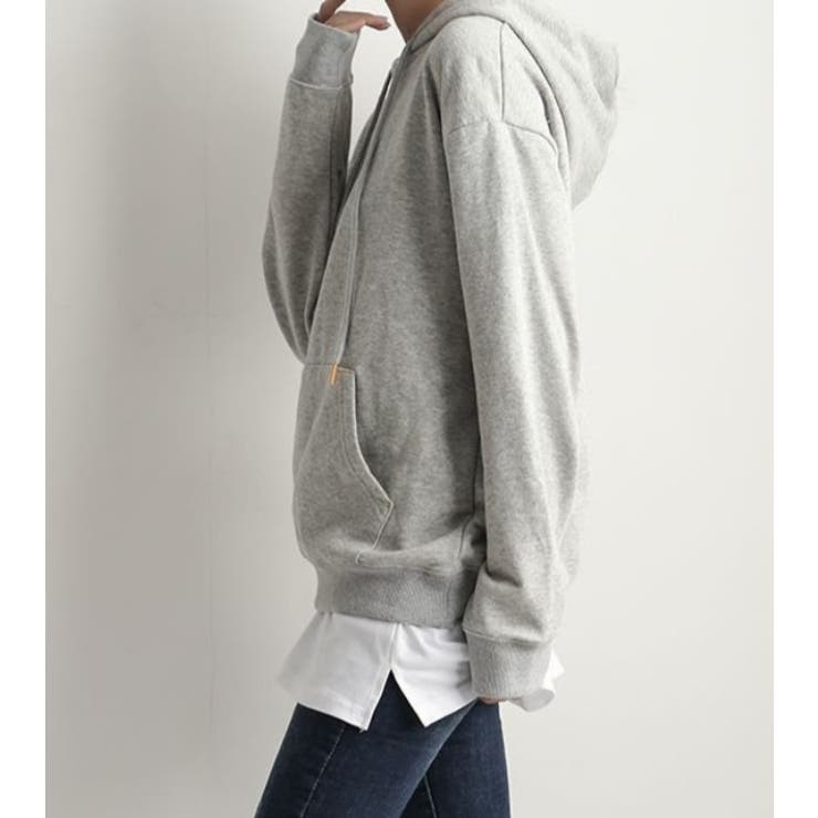 付け裾 つけ裾 フェイクレイヤードシャツ | PlusNao | 詳細画像8 