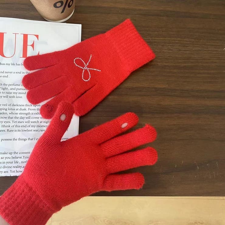 手袋 グローブ 指穴あり | PlusNao | 詳細画像2 