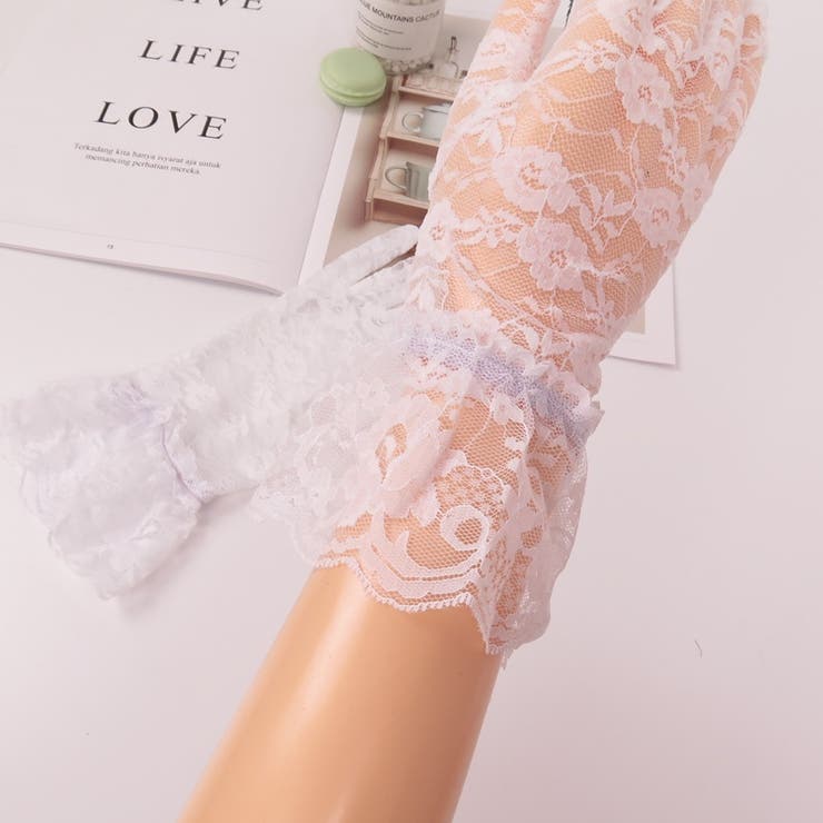 ウェディンググローブ レース手袋 グローブ | PlusNao | 詳細画像12 