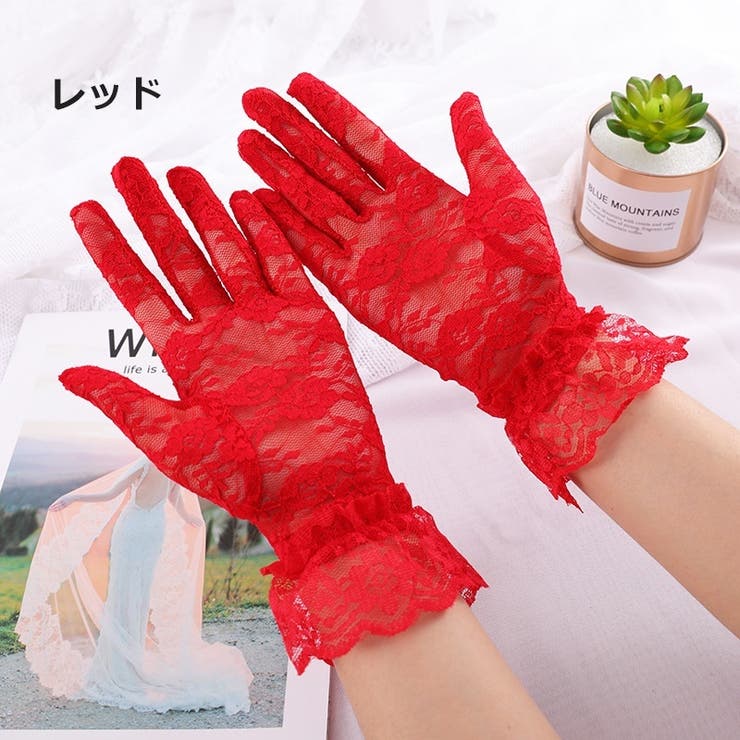 ウェディンググローブ レース手袋 グローブ | PlusNao | 詳細画像19 
