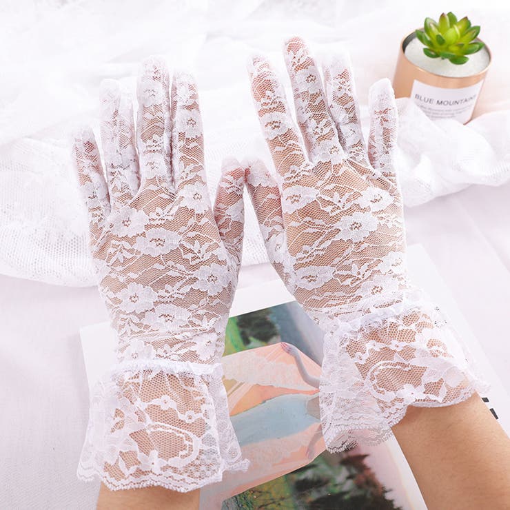 ウェディンググローブ レース手袋 グローブ | PlusNao | 詳細画像9 