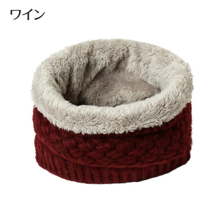 ネックウォーマー ニット レディース | PlusNao | 詳細画像3 