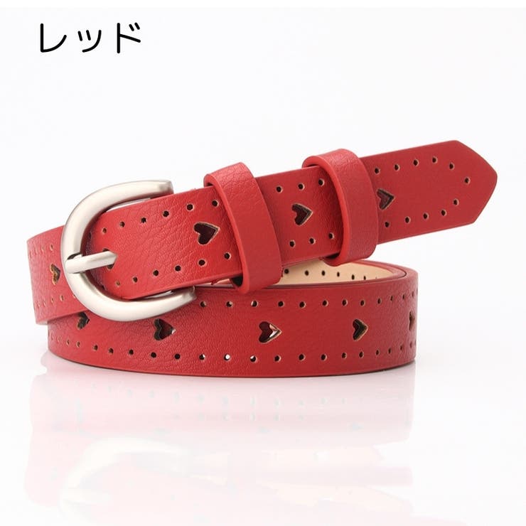 ベルト レディース パンチングベルト | PlusNao | 詳細画像9 