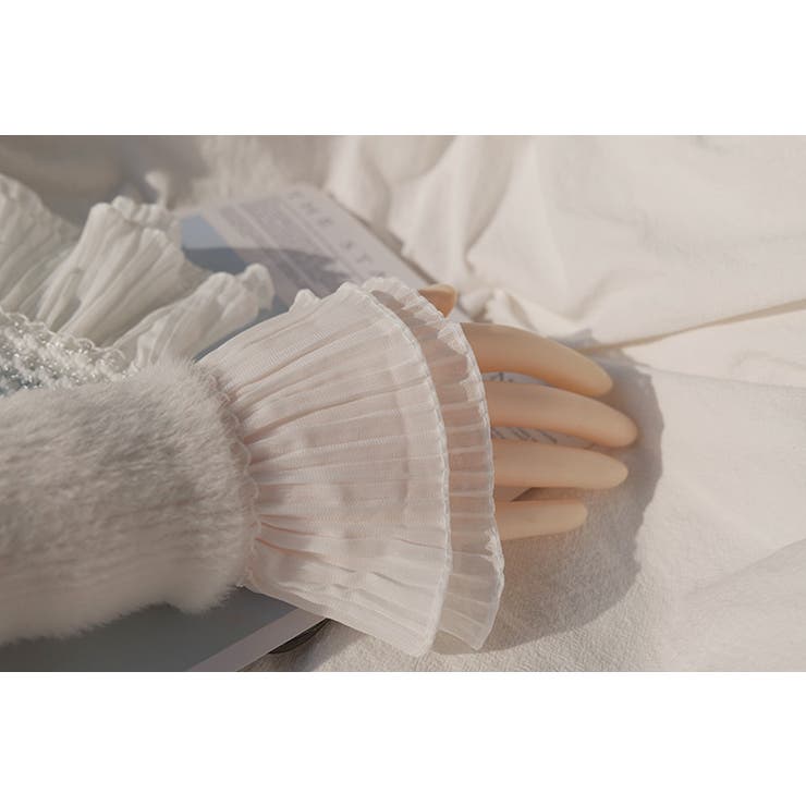 付け袖 フリルカフス レディース | PlusNao | 詳細画像3 