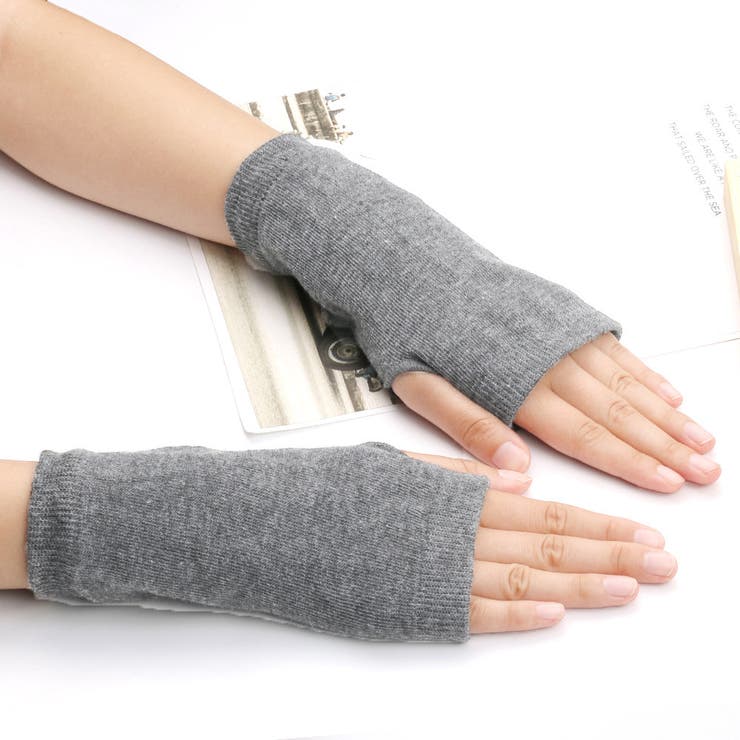 手袋 指無し手袋 ハンドウォーマー | PlusNao | 詳細画像6 