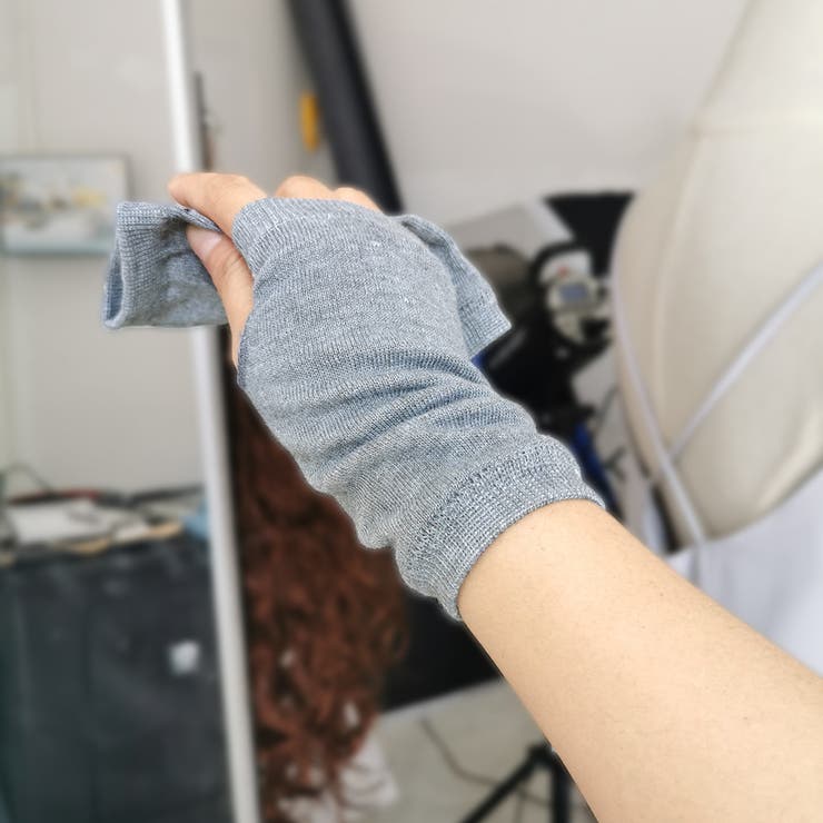 手袋 指無し手袋 ハンドウォーマー | PlusNao | 詳細画像7 