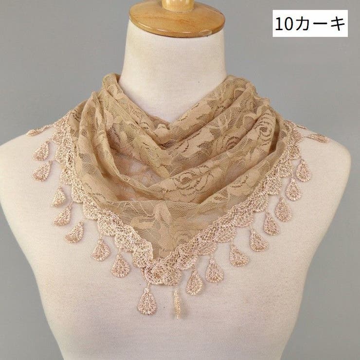 スカーフ 総レース ショール | PlusNao | 詳細画像11 