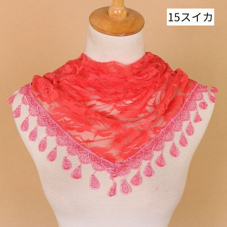 スカーフ 総レース ショール | PlusNao | 詳細画像16 