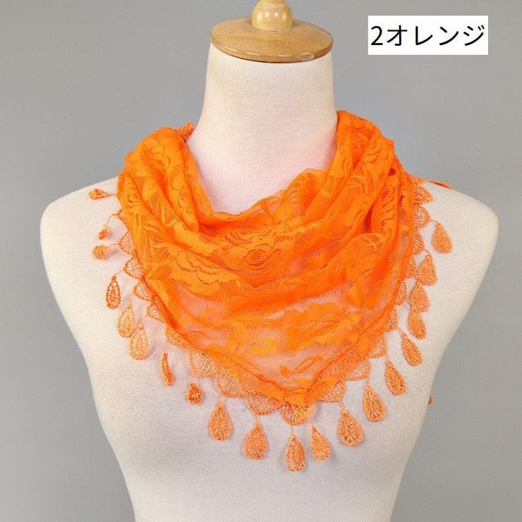 スカーフ 総レース ショール | PlusNao | 詳細画像3 