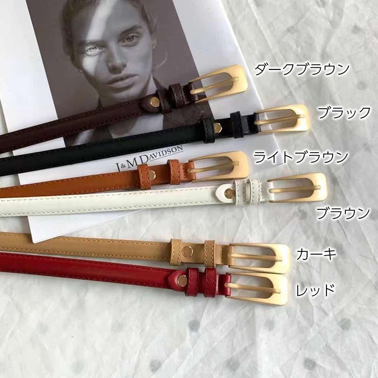 ベルト 細め レディース | PlusNao | 詳細画像19 