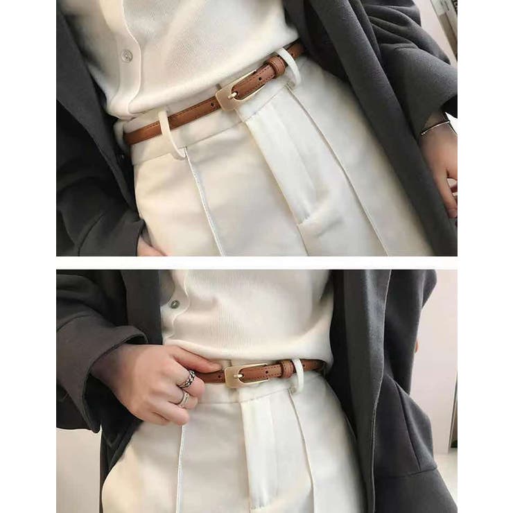 ベルト 細め レディース | PlusNao | 詳細画像4 