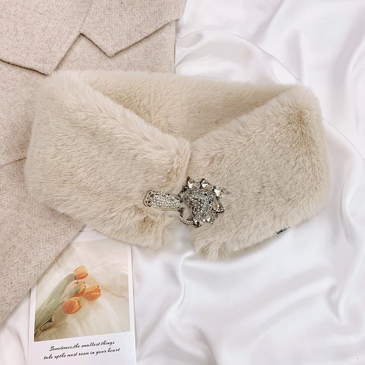 マフラー ティペット フェイクファー | PlusNao | 詳細画像5 