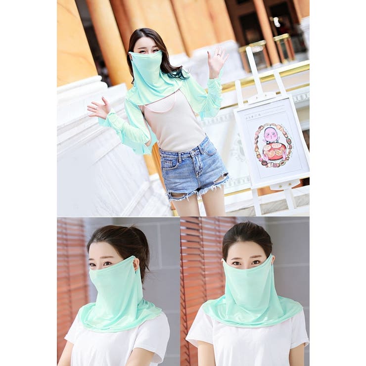 フェイスカバー フェイスマスク ネックカバー | PlusNao | 詳細画像3 