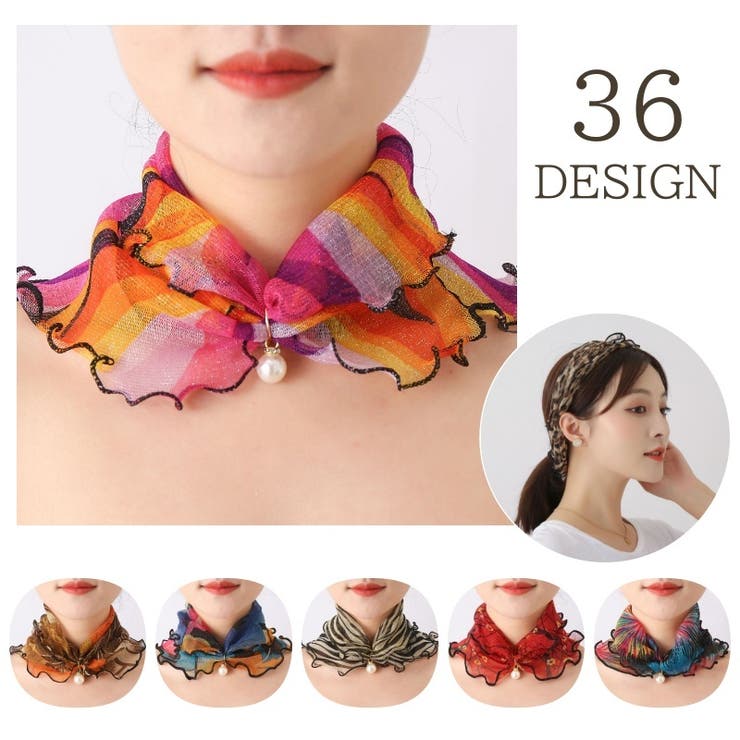 スカーフ レディース ヘアバンド | PlusNao | 詳細画像1 