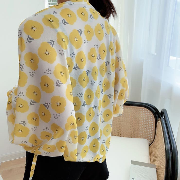 ショールカーディガン 袖付きストール ボレロ | PlusNao | 詳細画像10 