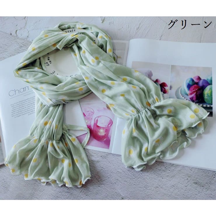 ショールカーディガン 袖付きストール ボレロ | PlusNao | 詳細画像14 