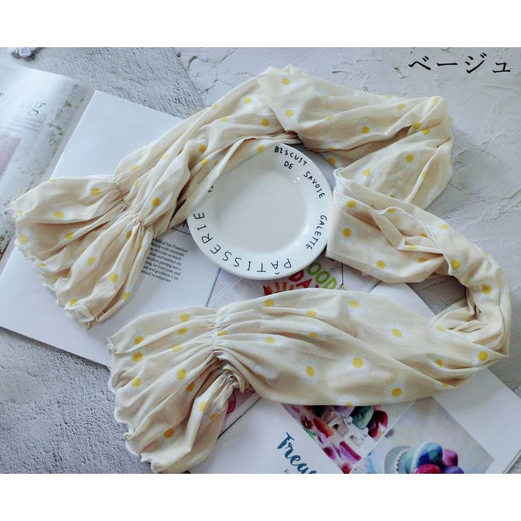 ショールカーディガン 袖付きストール ボレロ | PlusNao | 詳細画像16 