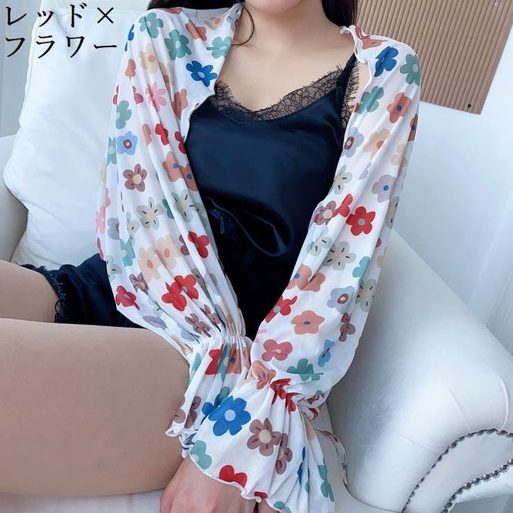 ショールカーディガン 袖付きストール ボレロ | PlusNao | 詳細画像19 