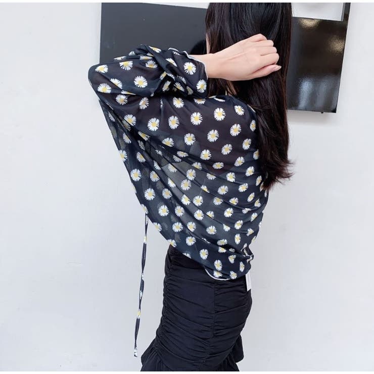 ショールカーディガン 袖付きストール ボレロ | PlusNao | 詳細画像3 