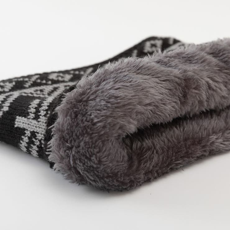 ネックウォーマー リブニット 裏起毛 | PlusNao | 詳細画像11 