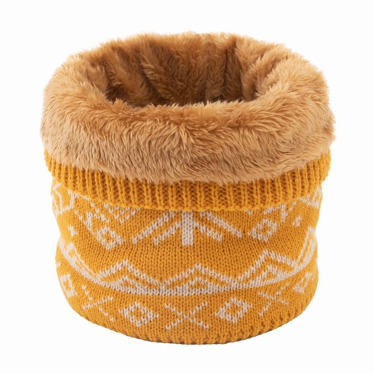 ネックウォーマー リブニット 裏起毛 | PlusNao | 詳細画像5 