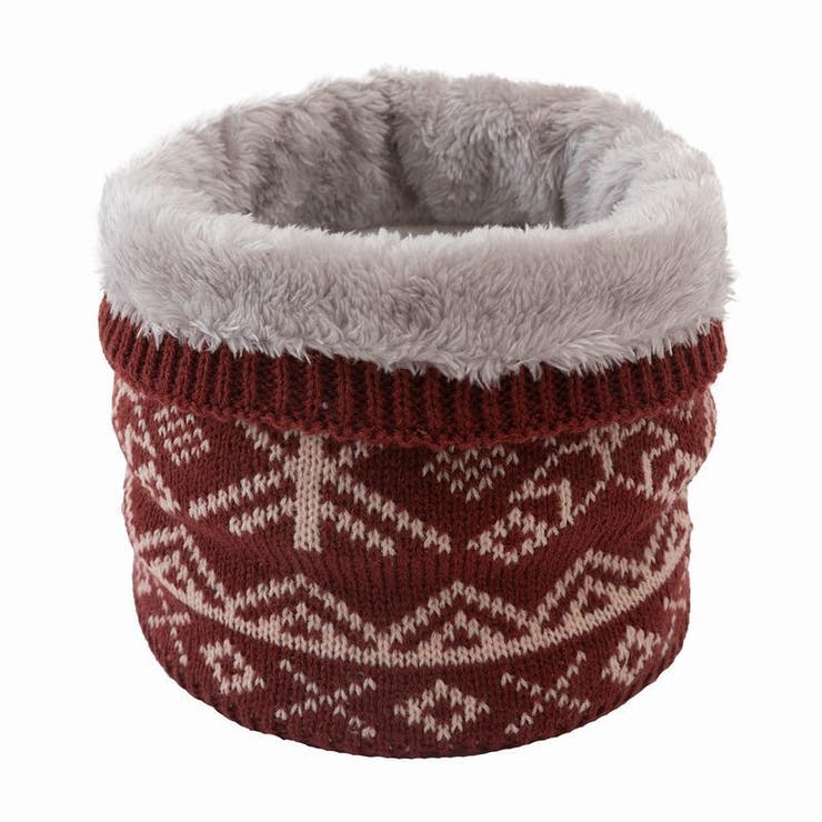 ネックウォーマー リブニット 裏起毛 | PlusNao | 詳細画像6 