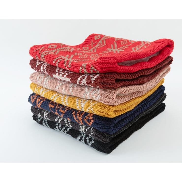 ネックウォーマー リブニット 裏起毛 | PlusNao | 詳細画像8 