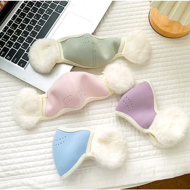 耳当て一体型マスク 耳あて 耳カバー | PlusNao | 詳細画像5 