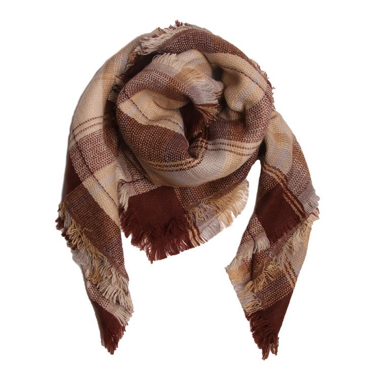 ストール フリンジ付 アフガンストール | PlusNao | 詳細画像16