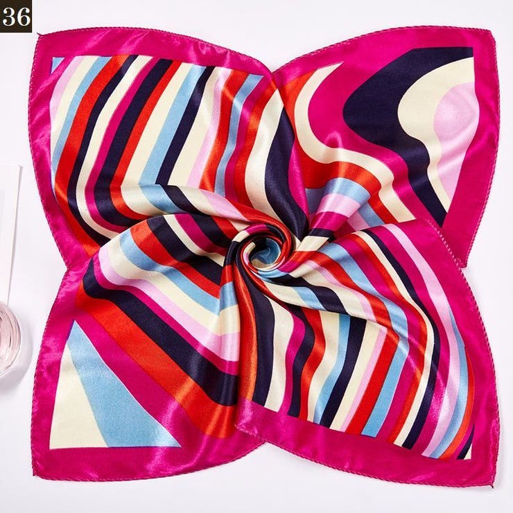 スカーフ 正方形 50cm | PlusNao | 詳細画像16 