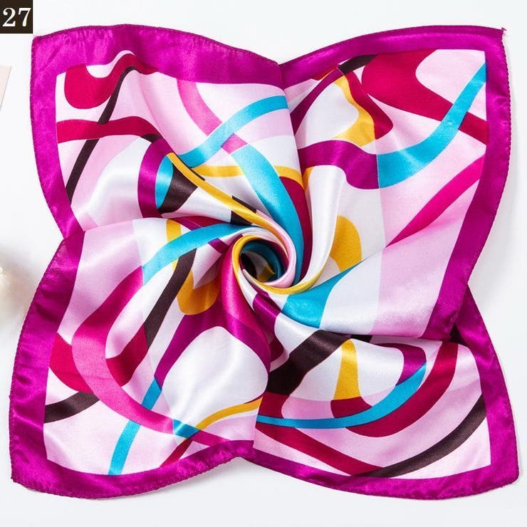 スカーフ 正方形 50cm | PlusNao | 詳細画像8 