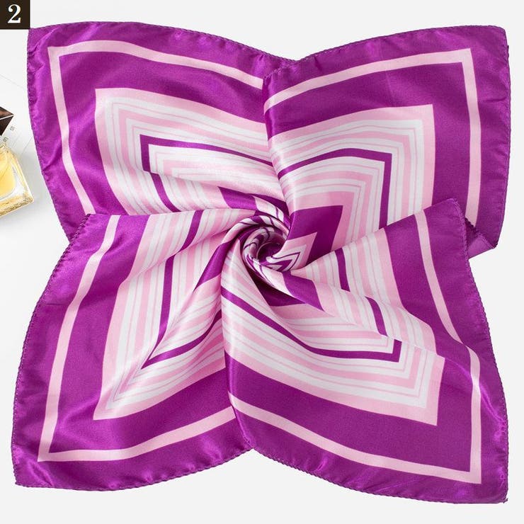 スカーフ 正方形 50cm | PlusNao | 詳細画像3 