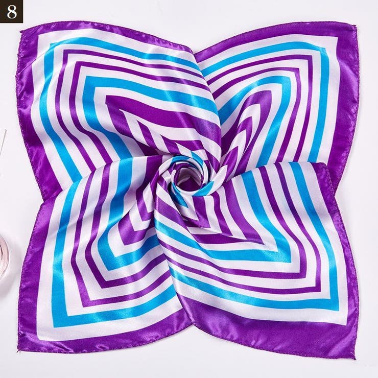 スカーフ 正方形 50cm | PlusNao | 詳細画像9 