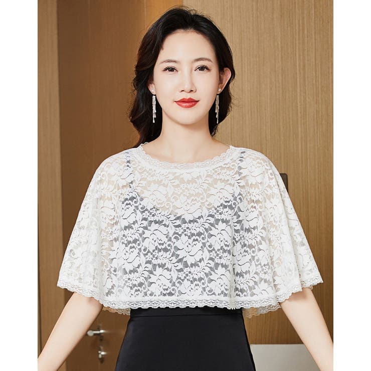 ウエディングボレロ レディース 総レース | PlusNao | 詳細画像3 