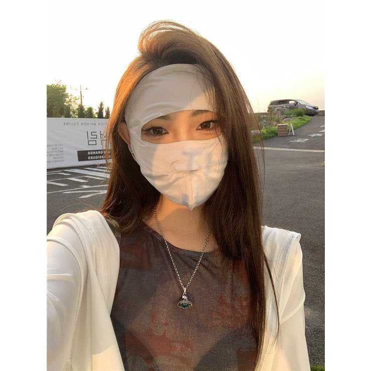 フェイスカバー レディース フェイスマスク | PlusNao | 詳細画像6 