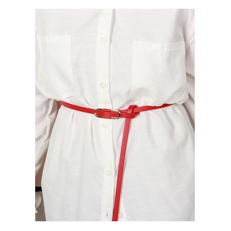 細ベルト レディース レザー風 | PlusNao | 詳細画像3 