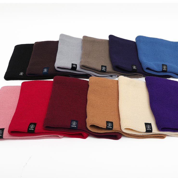 ネックウォーマー リブニット 裏起毛 | PlusNao | 詳細画像11 