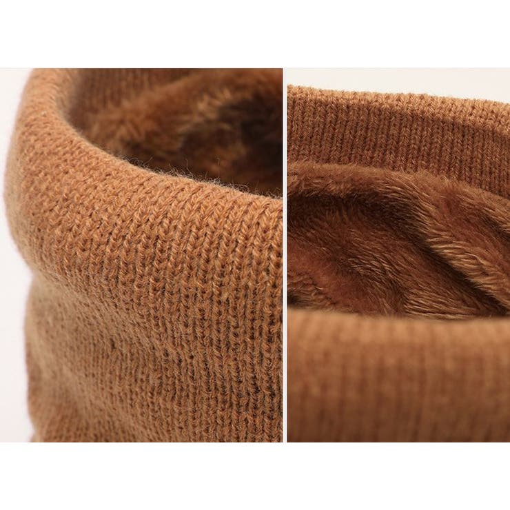 ネックウォーマー リブニット 裏起毛 | PlusNao | 詳細画像17 