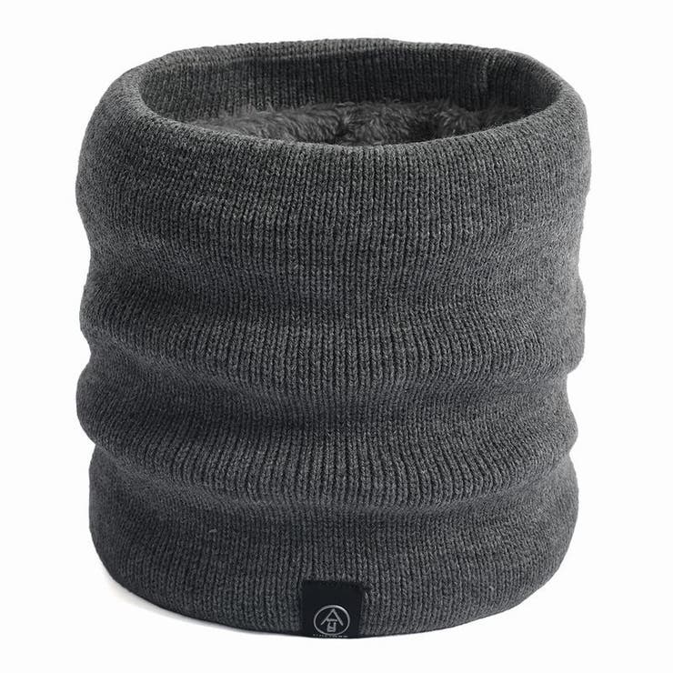 ネックウォーマー リブニット 裏起毛 | PlusNao | 詳細画像7 