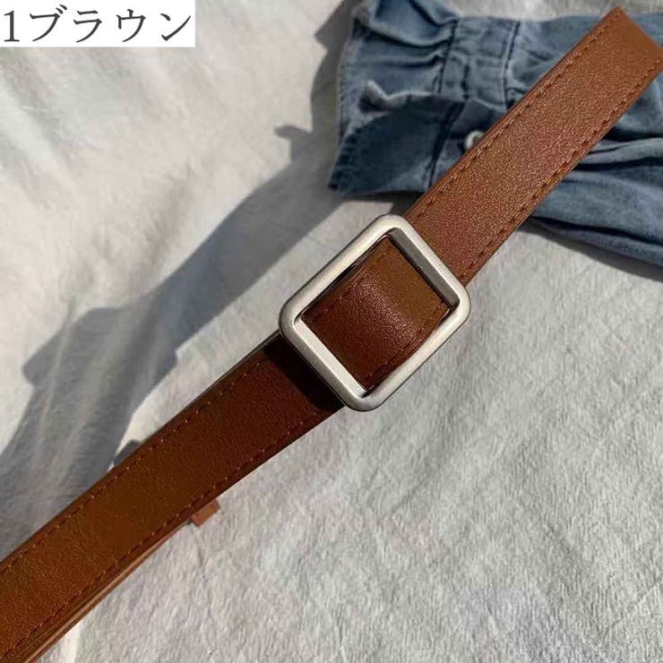 ベルト プレーンベルト レディース | PlusNao | 詳細画像17 