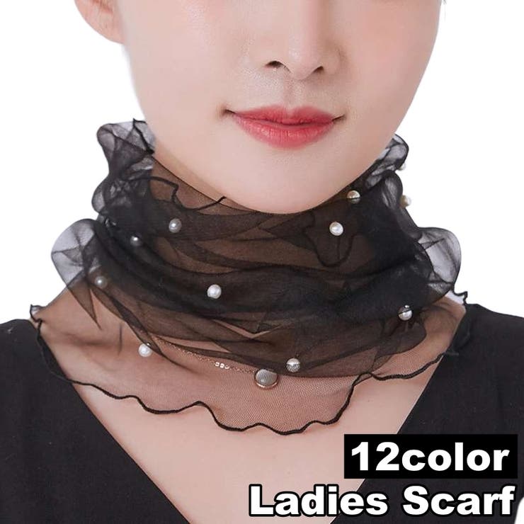 スカーフ レース 薄手 | PlusNao | 詳細画像1 