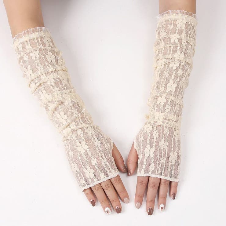 アームカバー レディース 指なし | PlusNao | 詳細画像3 