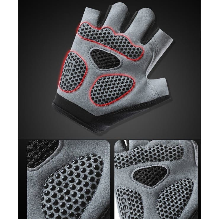 サイクルグローブ 指なし 指切り | PlusNao | 詳細画像8 