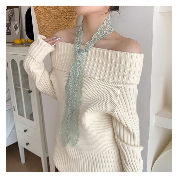 スカーフ レディース 総レース | PlusNao | 詳細画像6 